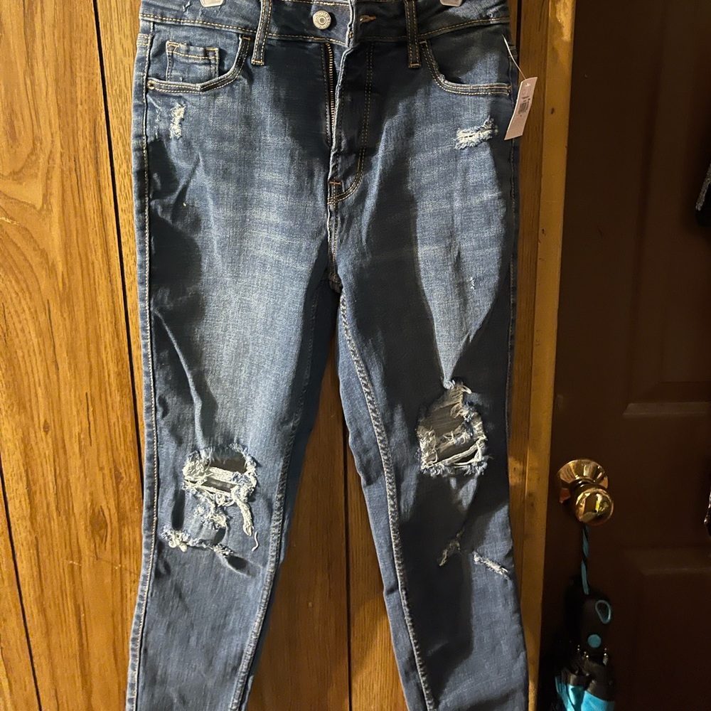 Blue jean pants
